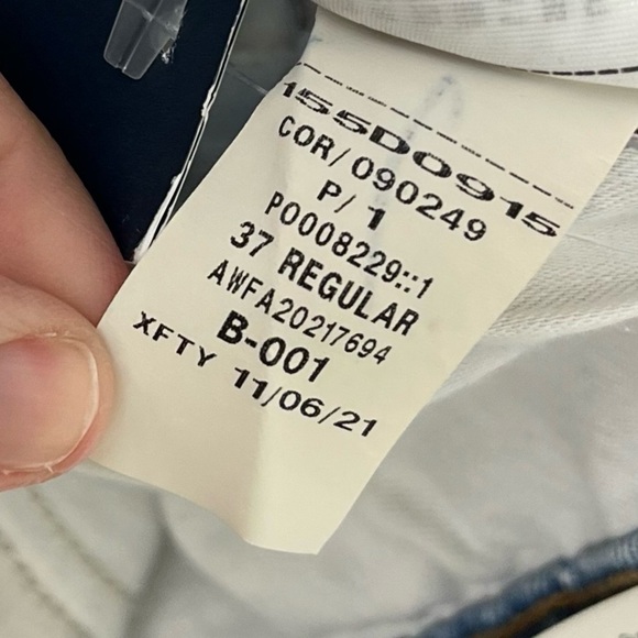 Abercrombie & Fitch Jeans Sz 37/24 Plus The 90s Straight Ultra HR Light Wash NWT - Picture 12 of 15